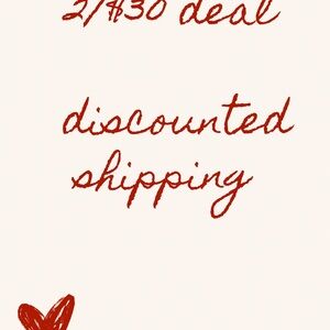 Red Handwritten Note Art with Heart